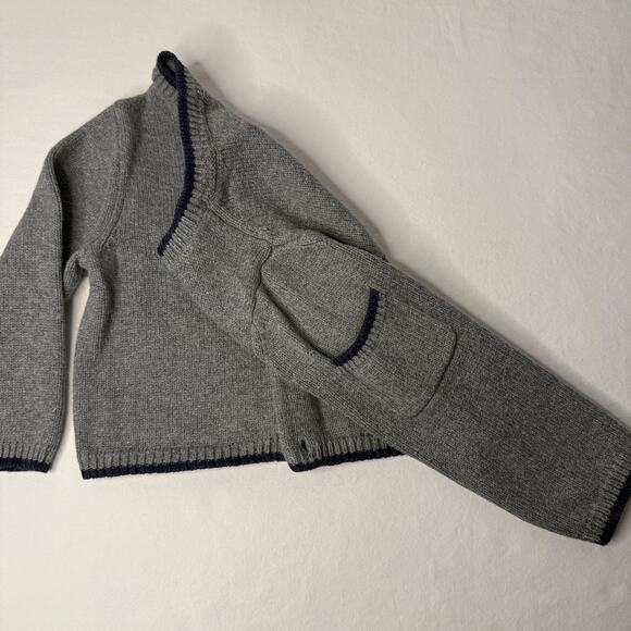 Janie & Jack Baby Cardigan Sweater 12–18 Months Cotton Wool Soft Holiday Classic - Picture 6 of 14